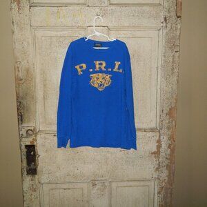 PRL Polo Ralph Lauren Long Sleeve T Shirt Boys Size M 10-12 (EE-35)